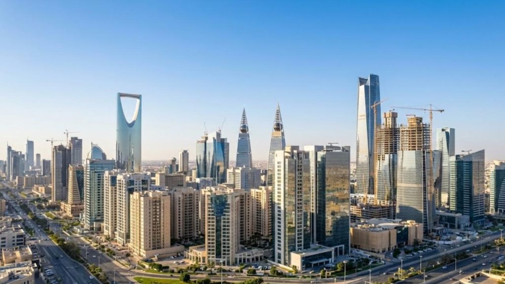 Modern residential developments in Riyadh, Saudi Arabia